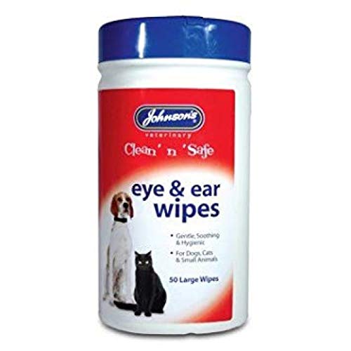 Johnsons Eye & Ear Wipes for Cats & Dogs 30's
