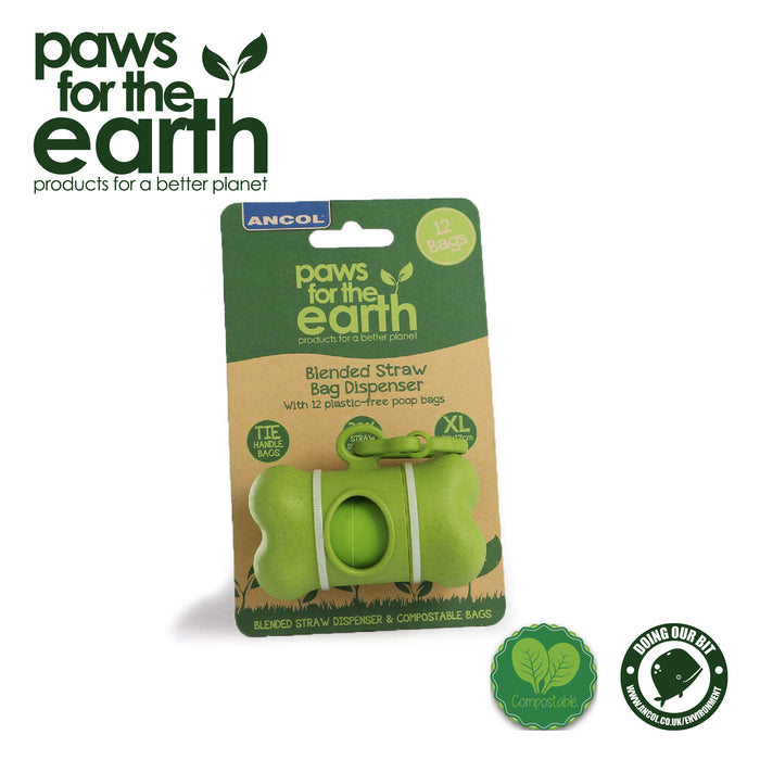 Ancol Paws Of Earth Poo Bag Dispenser