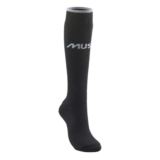 Musto Thermal Long Sock Black Pk2