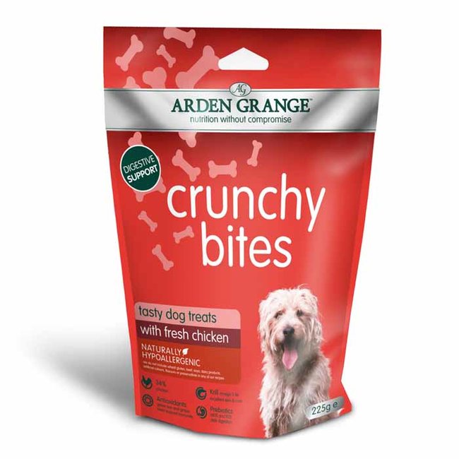 Arden Grange Crunchy Bites Chicken 225g Dog Treats