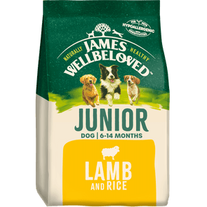 James Wellbeloved Junior Dog Lamb & Rice