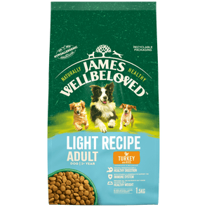 James Wellbeloved Adult Dog Turkey & Rice Light