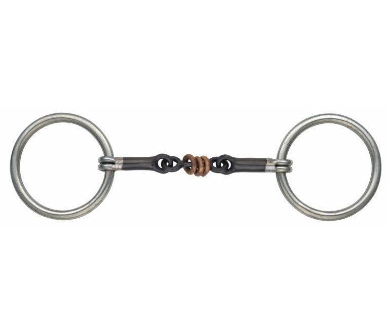 Sweet Iron Copper Roller Snaffle