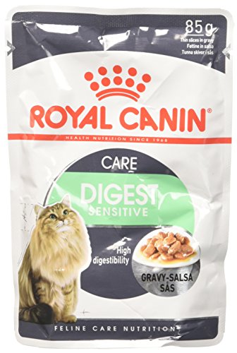 Royal Canin Adult Digest Sensitive Wet Cat Food Pouches 12x85g