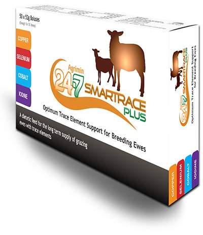 Agrimin 24-7 Smartrace + Sheep Boluses Box 50