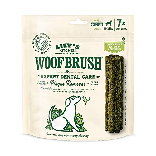 Lily's Kitchen Woofbrush Medium Multipack 7x28g Dog Treats