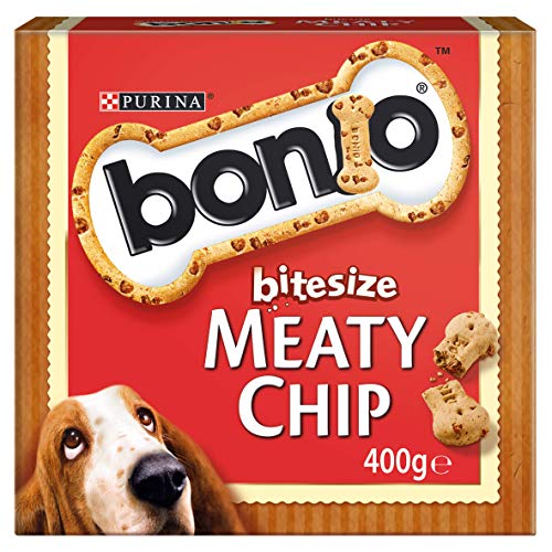 Bonio MeatyChip Bitesize 400g Dog Treats