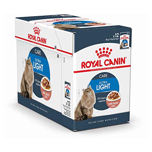Royal Canin Adult Ultra Light Feline Wet Cat Food 12x85g