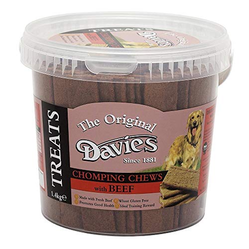 Davies Dog Chews Beef 1.4kg Jar
