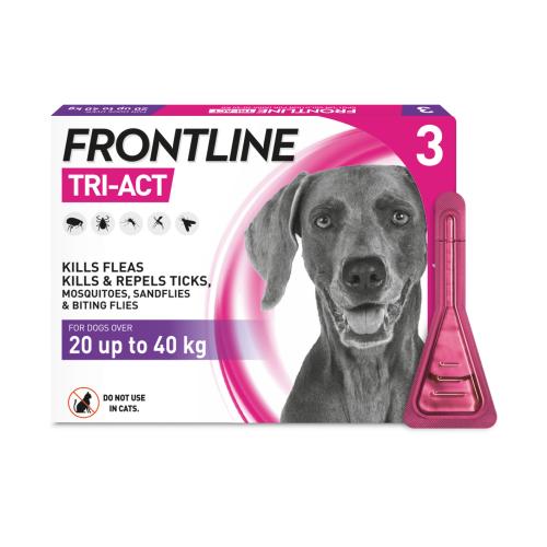 Frontline Tri-Act Dog 20-40kg 3pip PML