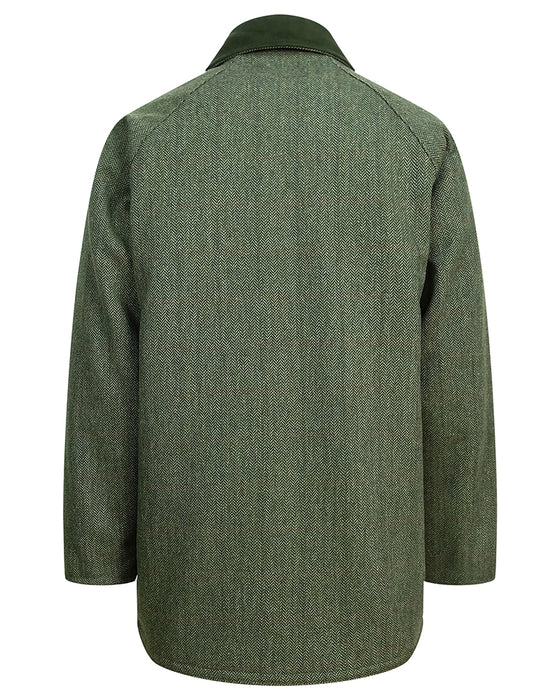 Hoggs Of Fife Helmsdale Waterproof Tweed Jacket Green