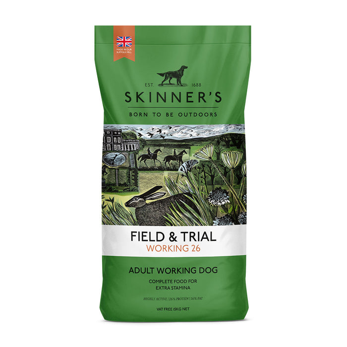 Skinners Field & Trial Working 26 15kg Dog Food