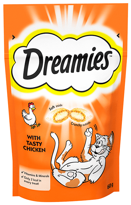 Dreamies Chicken Cat Treats 60g