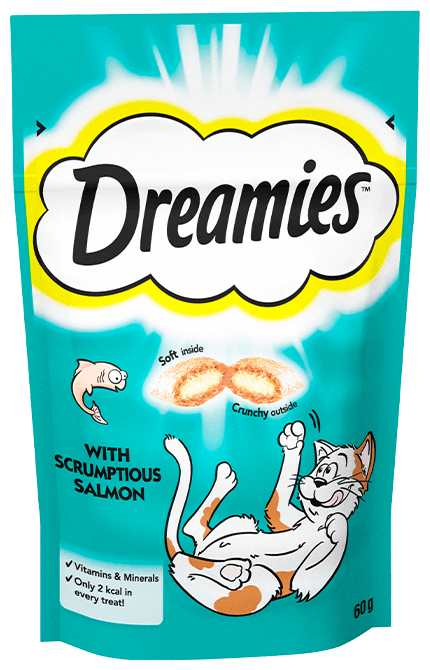 Dreamies Salmon Cat Treats 60g