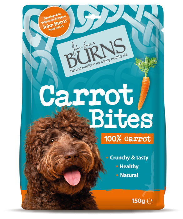 Burns Carrot Bites 150g Dog Treats