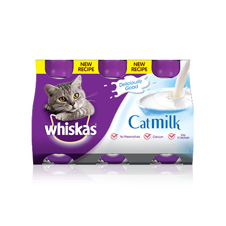 WhiskasÃ‚Â® Cat Milk Plus - 3x200ml Bottles