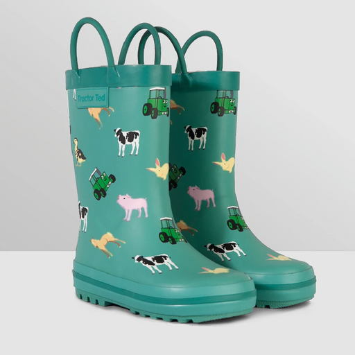 Tractor Ted Welly Boot Teal