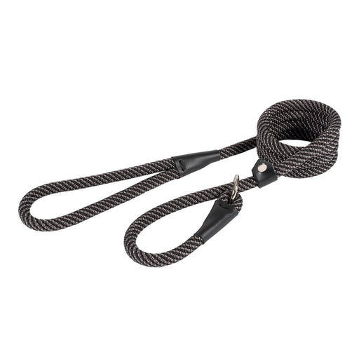 Ancol Mountain Rope Slip Lead Grey