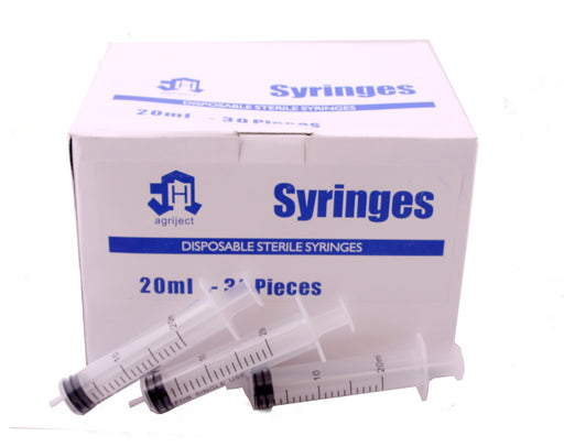 Disposable Syringe 20ml SINGLE