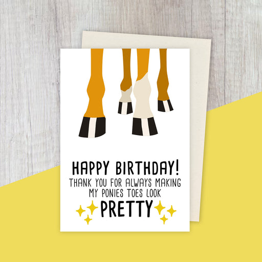 The Craft Geek Birthday Farrier Card