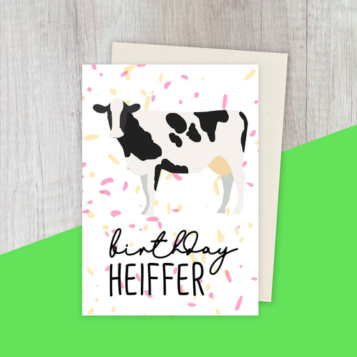 The Craft Geek Birthday Heiffer Card