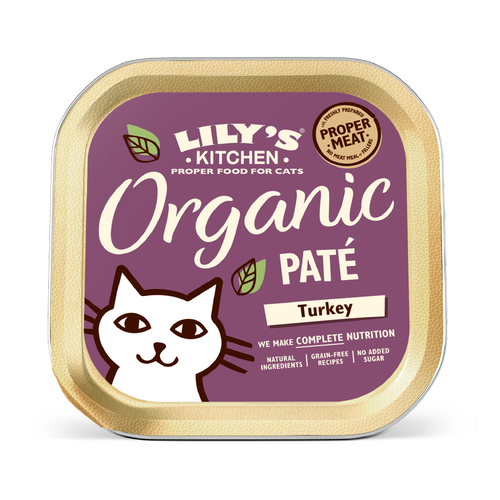 Lily's Kitchen Feline Organic Turkey 85g