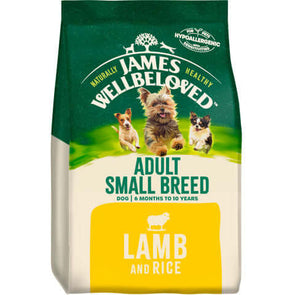James Wellbeloved Small Breed Adult Dog Lamb & Rice