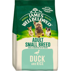 James Wellbeloved Small Breed Adult Dog Duck & Rice