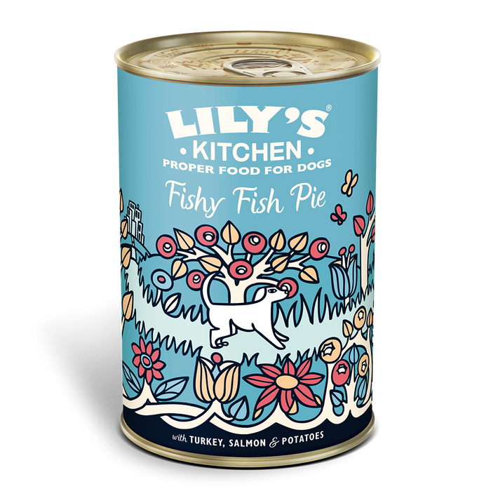 Lily's Kitchen Fishy Fish Pie 400g Tin