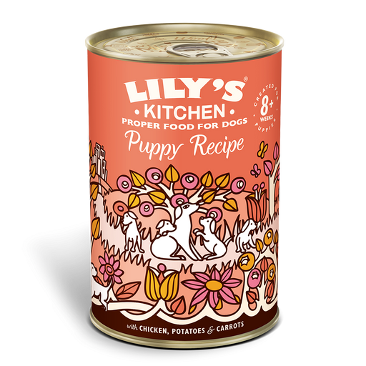 Lily's Kitchen Puppy Chicken 400g Tin