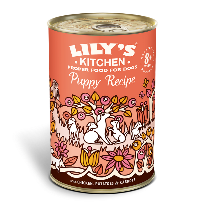 Lily's Kitchen Puppy Chicken 400g Tin