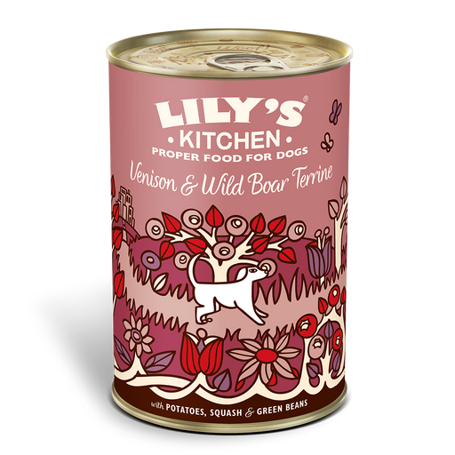 Lily's Kitchen Venison & Wildboar 400g Tin