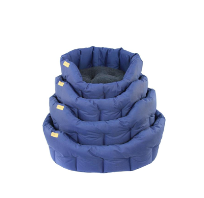 Earthbound Classic Waterproof Round Bed Navy