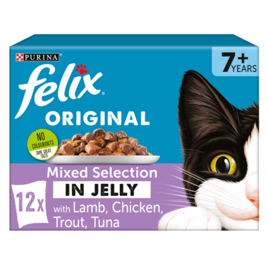 Felix Senior Fish & Meat Selection 12x100g