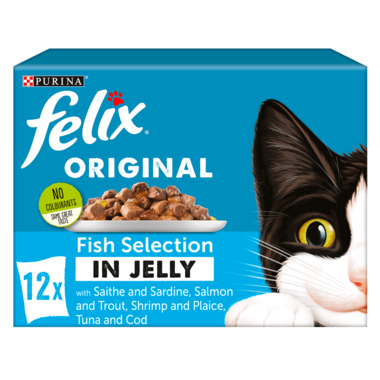 Felix Original Fish In Jelly 12x100g