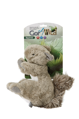 Gorpet Wild Squirrel Dog Toy