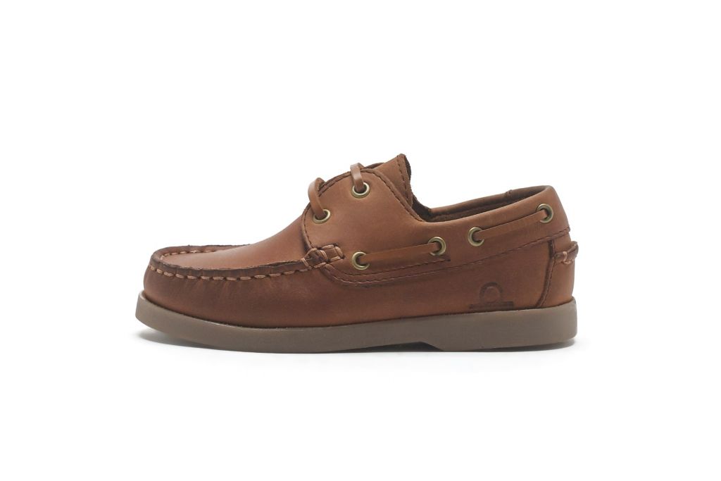 Chatham Henry Childs Deck Shoe Tan