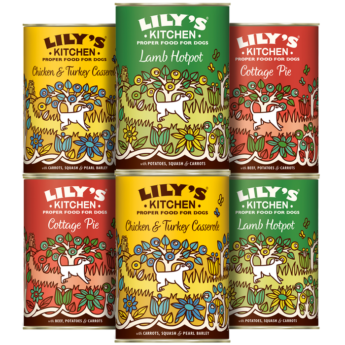 Lily's Kitchen Dog Classics Multi 6x400g Tin
