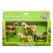 Kids Globe Plastic Horses X4