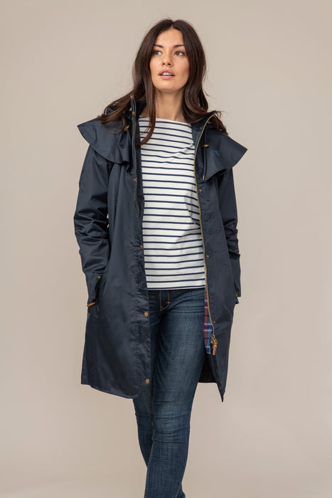 Lighthouse Outrider Raincoat Nightshade 3/4 Length