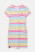 Lighthouse Lena Dress Pink Sky Blue Stripe