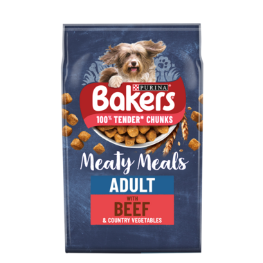 Bakers Meaty Meals with Beef Dry Dog Food