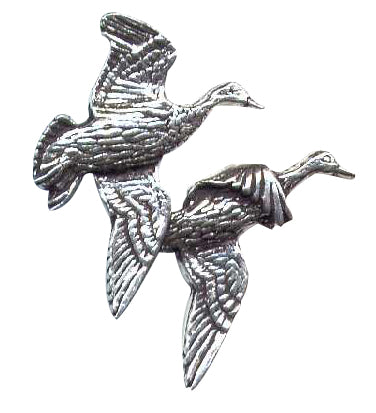 Pewter Pin Badge Ducks 5