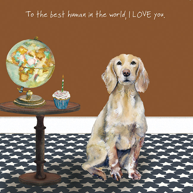 The Little Dog Laughed Best Human Card