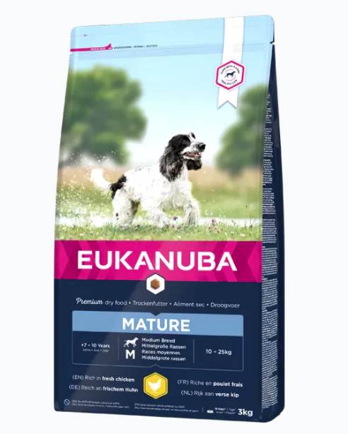 Eukanuba Medium Breed Thriving Mature Dry Dog Food