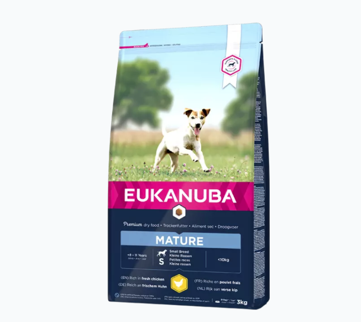 Eukanuba Small Breed Thriving Mature Dry Dog Food