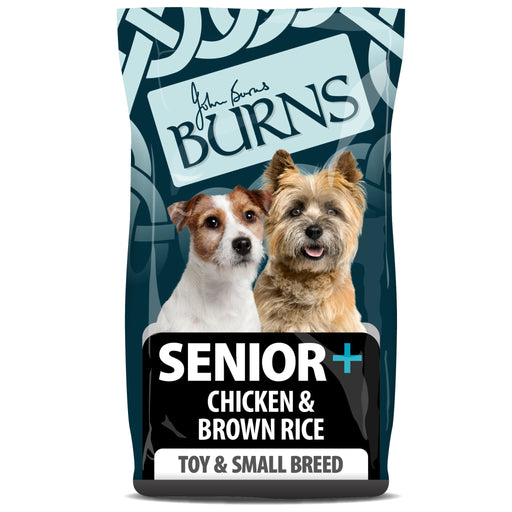 Burns Senior+ Toy & Small Breed Chicken & Brown Rice Dog Food