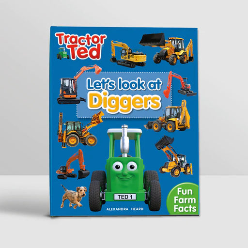 Tractor Ted Let's Look At Diggers Book