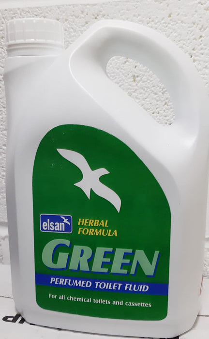 Elsan Green 2L Perfumed Toilet Fluid