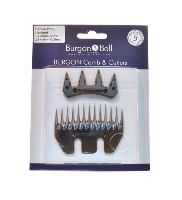 Burgon & Ball Farmer Pack Comb & Cutter Standard